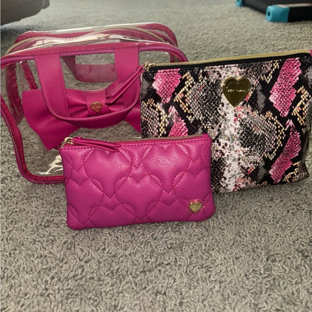 Betsy Johnson 3-Piece Purse Set